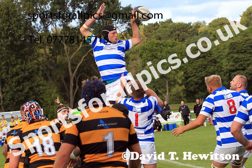Tynedale v Sheffield Tigers, Sat., Sept. 17th, 2022. Photo: David T. Hewitson/Sports for All Pics